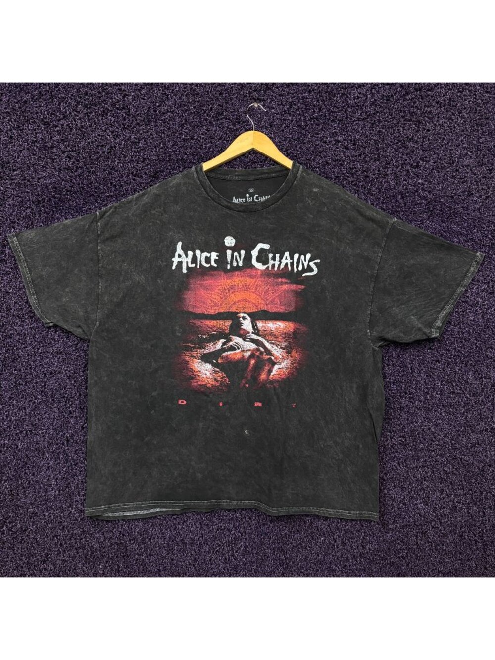 Alice In Chains DIRT mineral Wash T-Shirt Size 3X